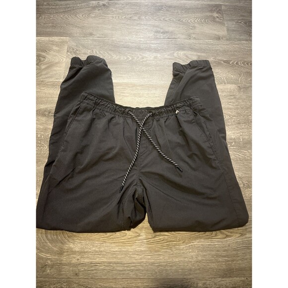 HURLEY Men's Joggers Pants Comfort Waistband Pacer Stretch Twill Grey Size Large - Picture 2 of 9